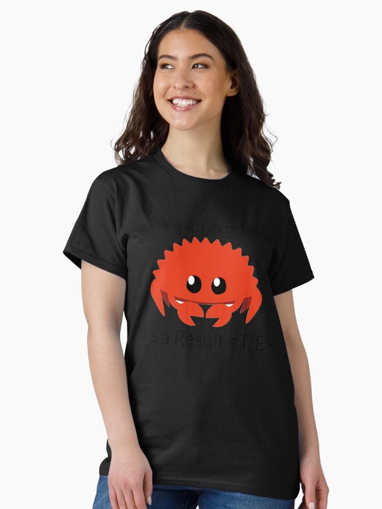 Rust Rust lang Merch Gift for rust language lovers Classic Unisex T-Shirt