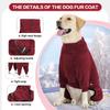 Thickened Winter Dog Jumpsuit Fullbody Dog Fleece Coat Practical Four Legged Dog Clothing  Garden