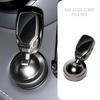 Couvercle de bouton de démarrage par poussée de voiture en métal Améliorations intérieures de voiture Capuchon de décoration de bouton de démarrage de volant chrome haute brillance