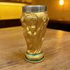 Tasse à Bière trophée de Football Résine Acier Inoxydable Tasse à Bière 400ml Grande Capacité Vaisselle pour Bière Cocktails Boissons Cadeau Unique pour Fans de Football & Trophée