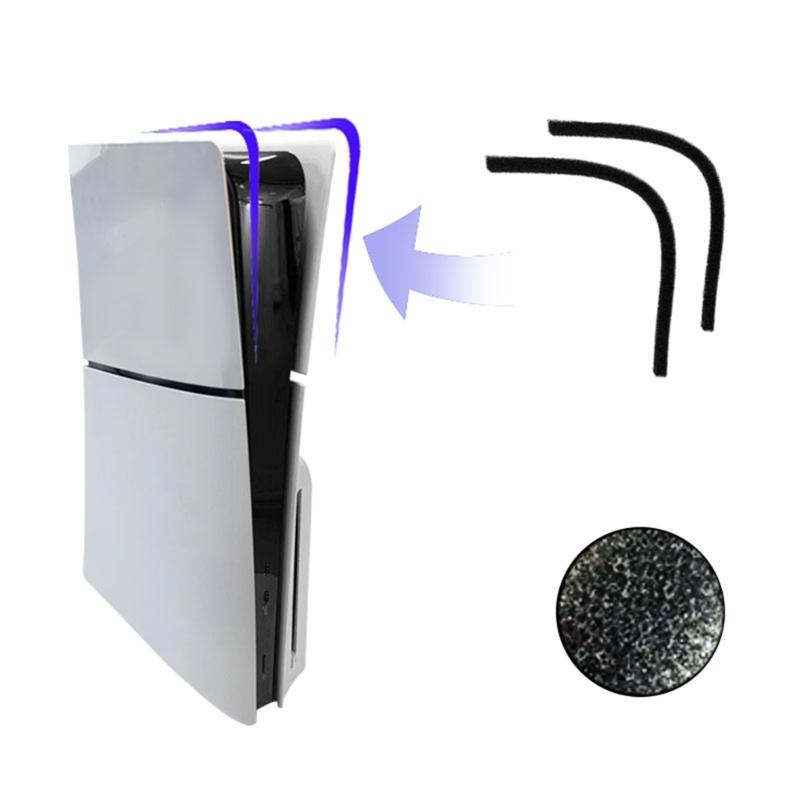 Dust Filter Game Console Faceplate Cooling Vents Dust Plug Dustproof Filter Cover Durable Mesh Cover Case for Slim