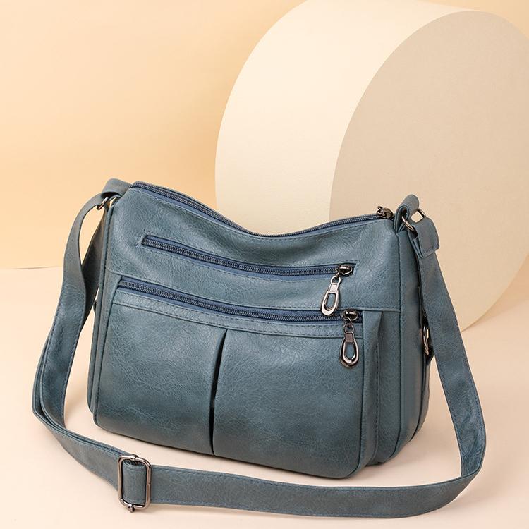 Large Capacity Women's Bag Single Shoulder Bag New Minimalist Multi Compartment Women's Bag Crossbody Bag