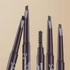 Maiouli 3D Smudge-Proof Multi-Effect Eyebrow Pencil - Beginner-Friendly Double-Ended Triangle Shape.