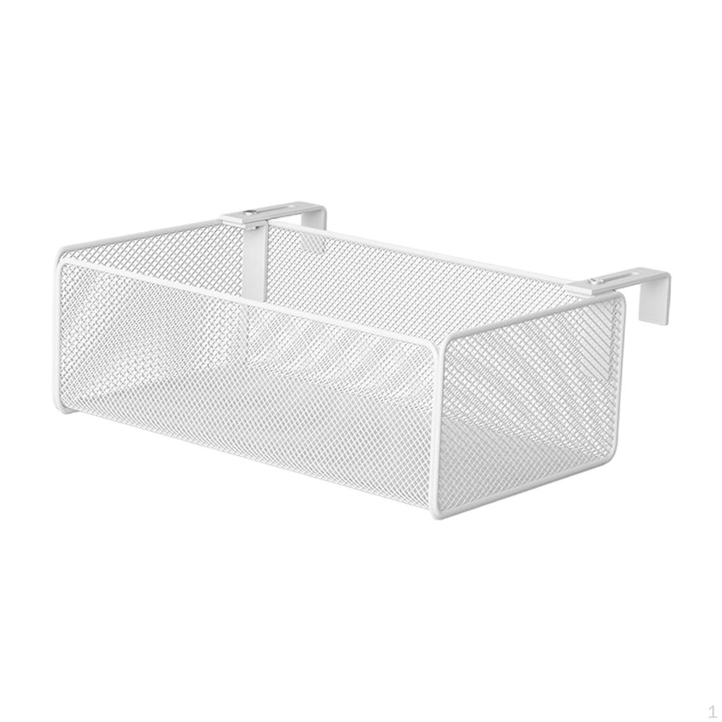 Balkon-Blumenpflanzenregal, hängender Aufbewahrungskorb mit skalierbaren Haken für die Büroorganisation