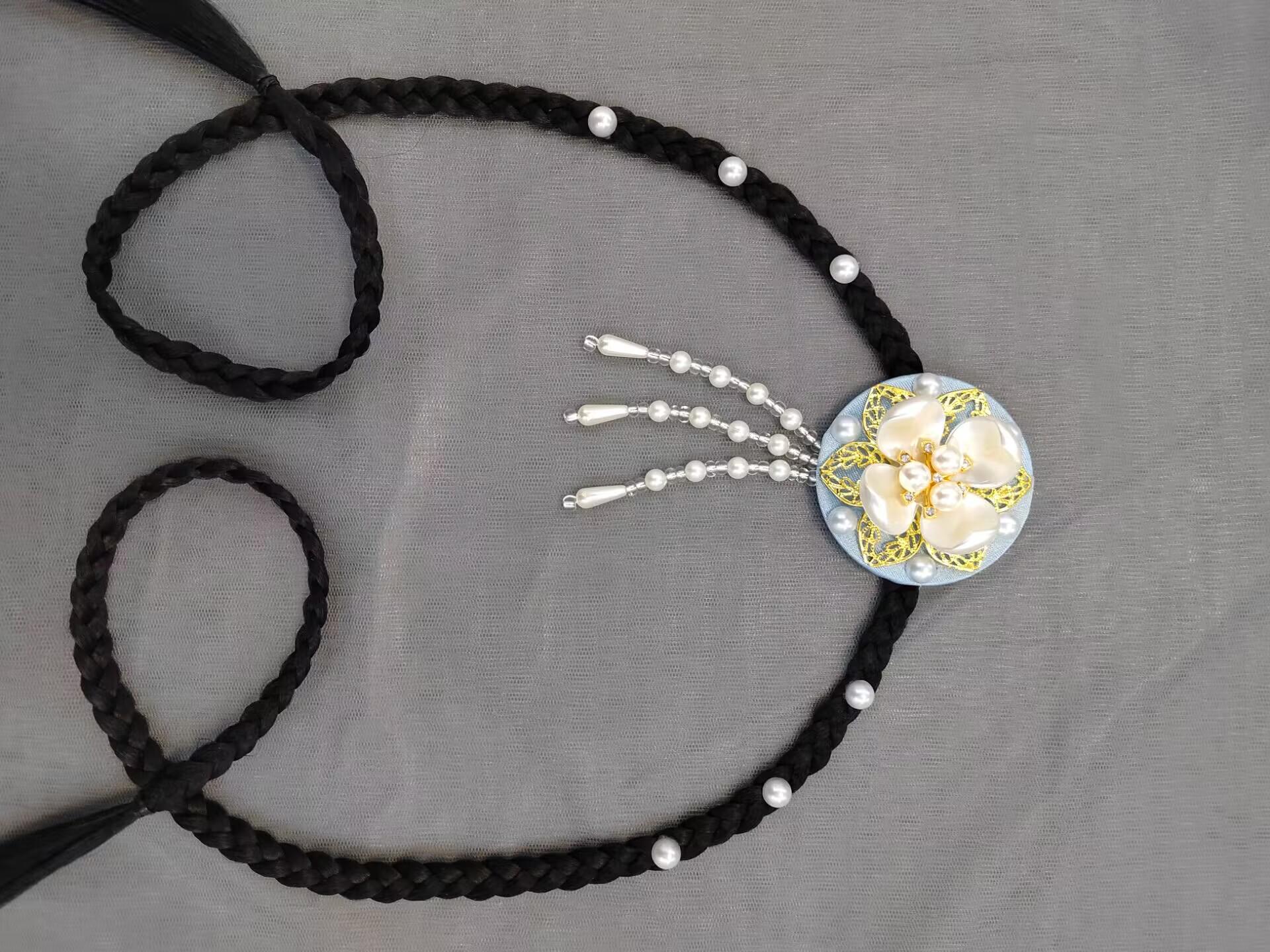 Yanji Princess Korean Hair Accessories: Hanbok Headband & Hair Clips for Women & Girls