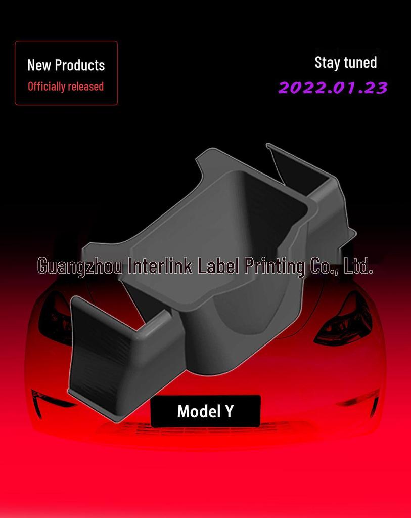 Tesla Model Y Tylny Narożnik ABS i Wielofunkcyjny Schowek