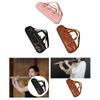 Flute Case Carrying Bag Flute Gig Bag PU Leather Canvas Orchestra Instrument Plush Lining Adjustable Strap for Travel Gifts