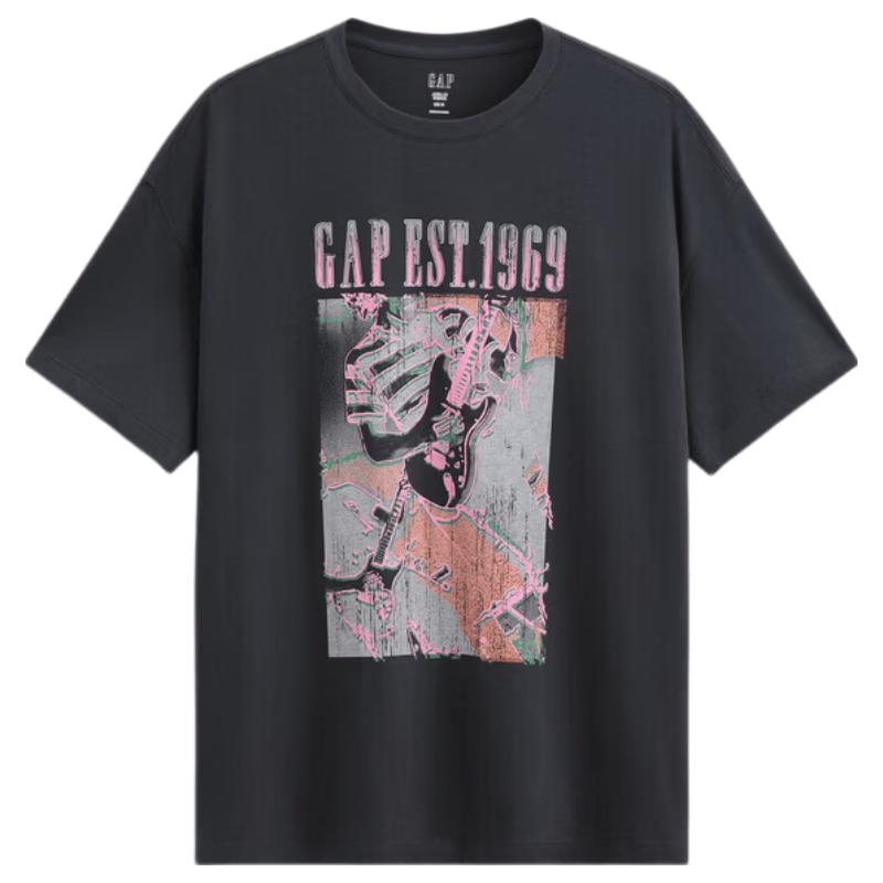 

GAP Women s Logo Print Cotton T-Shirt 155/80A
