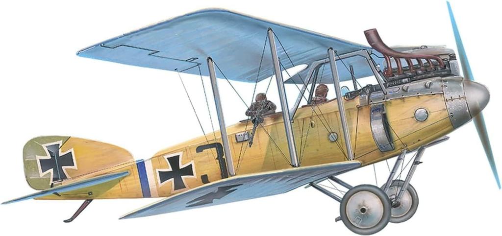 VALOM Deutscher Albatros Leichter Bomber Set Plastikmodellbausatz CV14426 1/144 C.7 2-Flugzeug