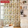 1PC Nuan Series Island Style Palm Tree Printed Curtains and Sheer Curtains for Living Room Bedroom Home Dector