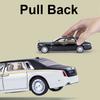 Scale 1:32 Rolls Royce Phantom Car Model Toy Metal Diecast Doors Opened Pull Back Sound Light Vehicle Models for Boys Kids Gifts