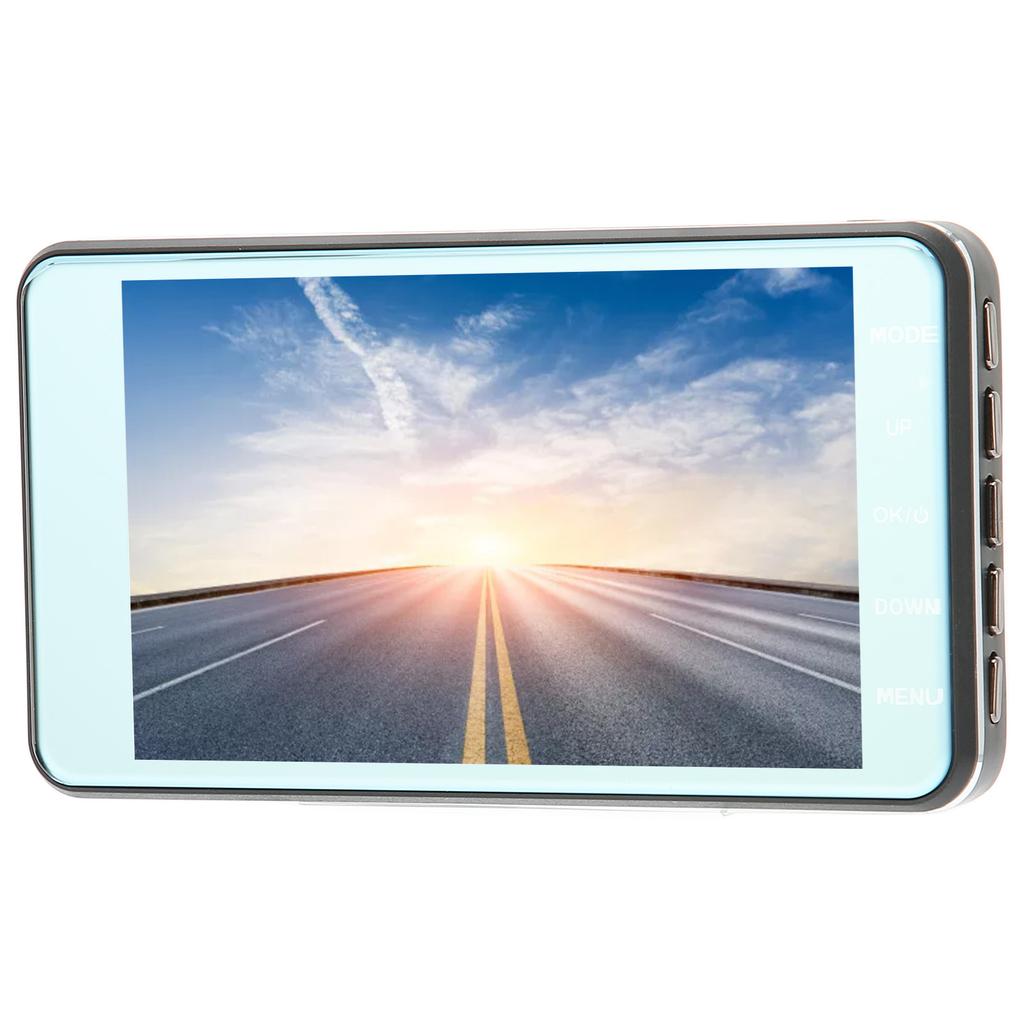 Driving Recorder 4 Inch Touch Screen HD 1080p Car Front Rear Dual Lens Parking Monitoring Driving