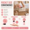 Portable Handheld Fan, Rechargeable Personal Fan for Outdoor Travel, 3 Speeds USB