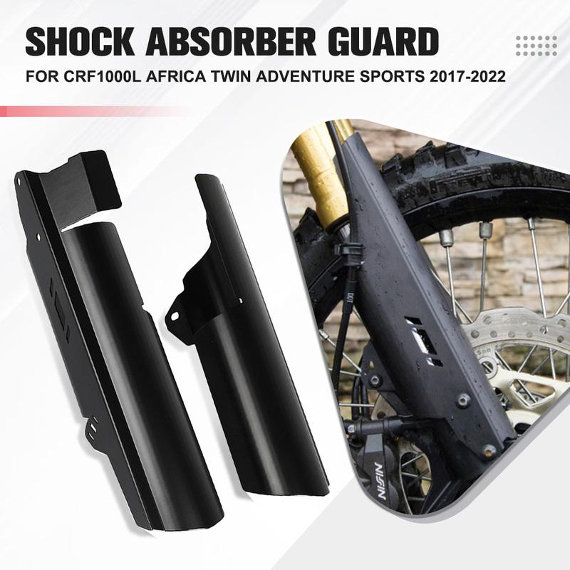 FOR HONDA CRF1000L TWIN ADVENTURE SPORTS 2017- Absorber Protection Guard Fork Protector Cover Motocross Accessories