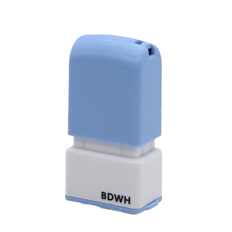 Medium QC Stamp: Auto-Inking, Employee & Pass Numbering, Inspection Approved.