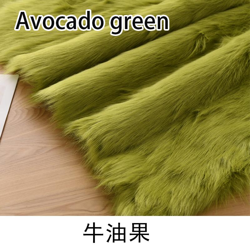 5cm Wool Length 180cm Wide High-grade Imitation Fox Hair Plush Fabric Carpet Fur Clothing Animal Fursuit Hair DIY Sewing Fabric