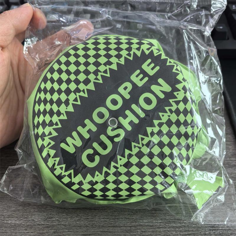 

Funny Small Whoopee Cushion Self Inflating Fart Bag Size 14CM Novelty Prank Gag Toys for Teens Boys Girls Adults Size 14CM