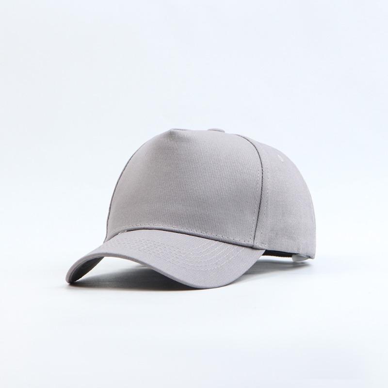 Pure Cotton Five-piece Hard-top Baseball Cap Embroidered Plus Men's and Women's Sunshade Baseball Cap