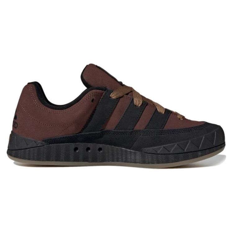 Adidas Adimatic Brown Black Unisex Sneakers Pantone Core-Black Gum HQ6903