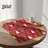 Durable Table Mats 4Pcs Christmas Linen Placemat Set, Cartoon Snowman Gingerbread Gnome Placemats Mat, Heat Resistant Place Mat for Holiday