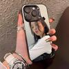 Funda de Teléfono de la Cantante J-jennie Para IPhone17 Air 16 15 14 Plus 13 12 11 Pro XS Max Funda con Parachoques Plateada Negra