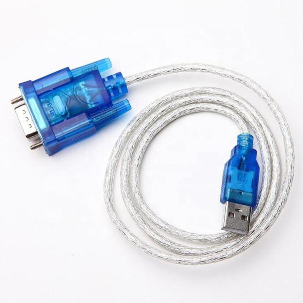 10pcs USB 2.0 to RS232 DB9 9Pin Male & Female Separate Serial Converter Cable COM Port Cord For Windows 98/2000/7/8/10 Desktop Laptop PC Computer