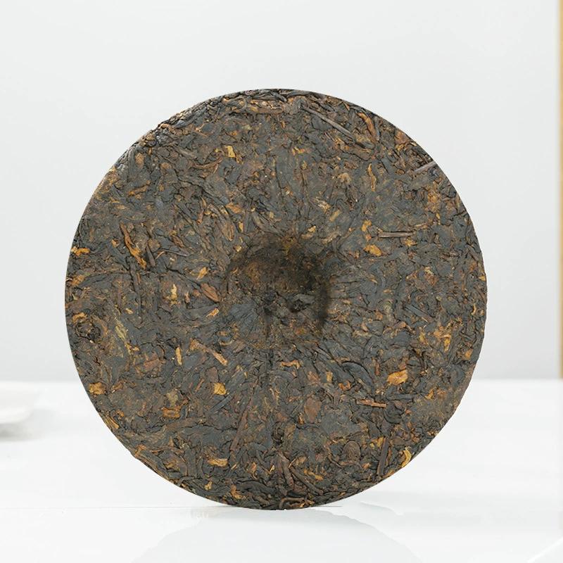 Yunnan Tea Tree King Factory Pu'er Tea Ripe Pu'er Pasha Ancient Tree Cake 200g