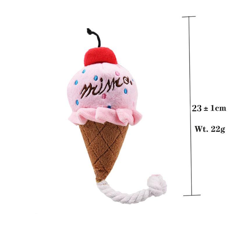Durable Chewable Pet Toy Set with Sound for Teething and Teasing - Plush Pet Supplies 