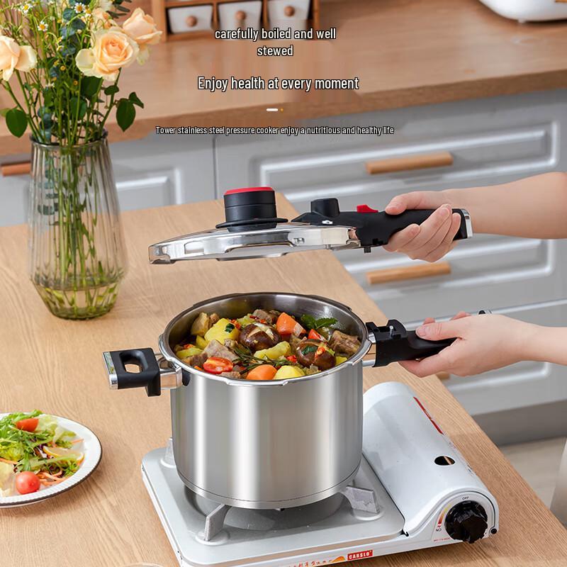TOWERUK Stainless Steel Pressure Cooker