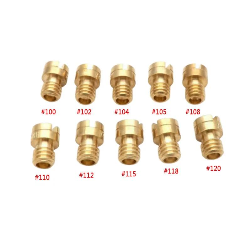 Pack of 10 Pieces 4mm Main Jet M4 for GY6 50cc 139QMB PZ19 Keihin OKO KOSO PWK Mikuni Keihin Carburetor