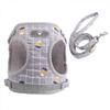 Walk-in Small Dog Harness and Leash Set, Anti-Escape Puppy Kitten Harness,Suitable for Outdoor Walking of Cats and Small DogsPetM