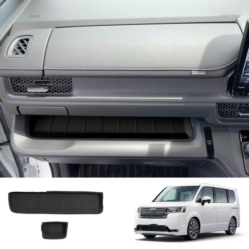 For Honda Stepwgn Spada RP8 Front Middle Storage Box Pad Holder Cover Front passenger center console decorative strip