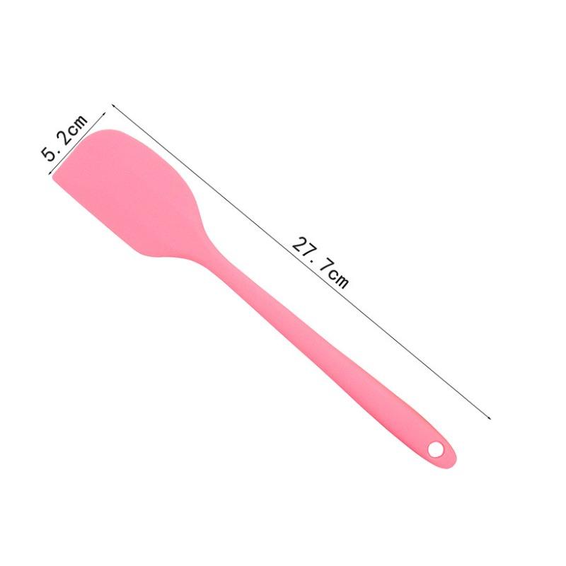 1 peça Espátula de Silicone Flexível Grande Resistente ao Calor para Assar, Cor Aleatória, Fácil de Limpar, Ferramenta de Cozinha para Assar, Raspador de Creme