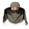 Bucket hat men's summer UV protection outdoor travel hat fishing mask face protection sun hat big brim sun hat