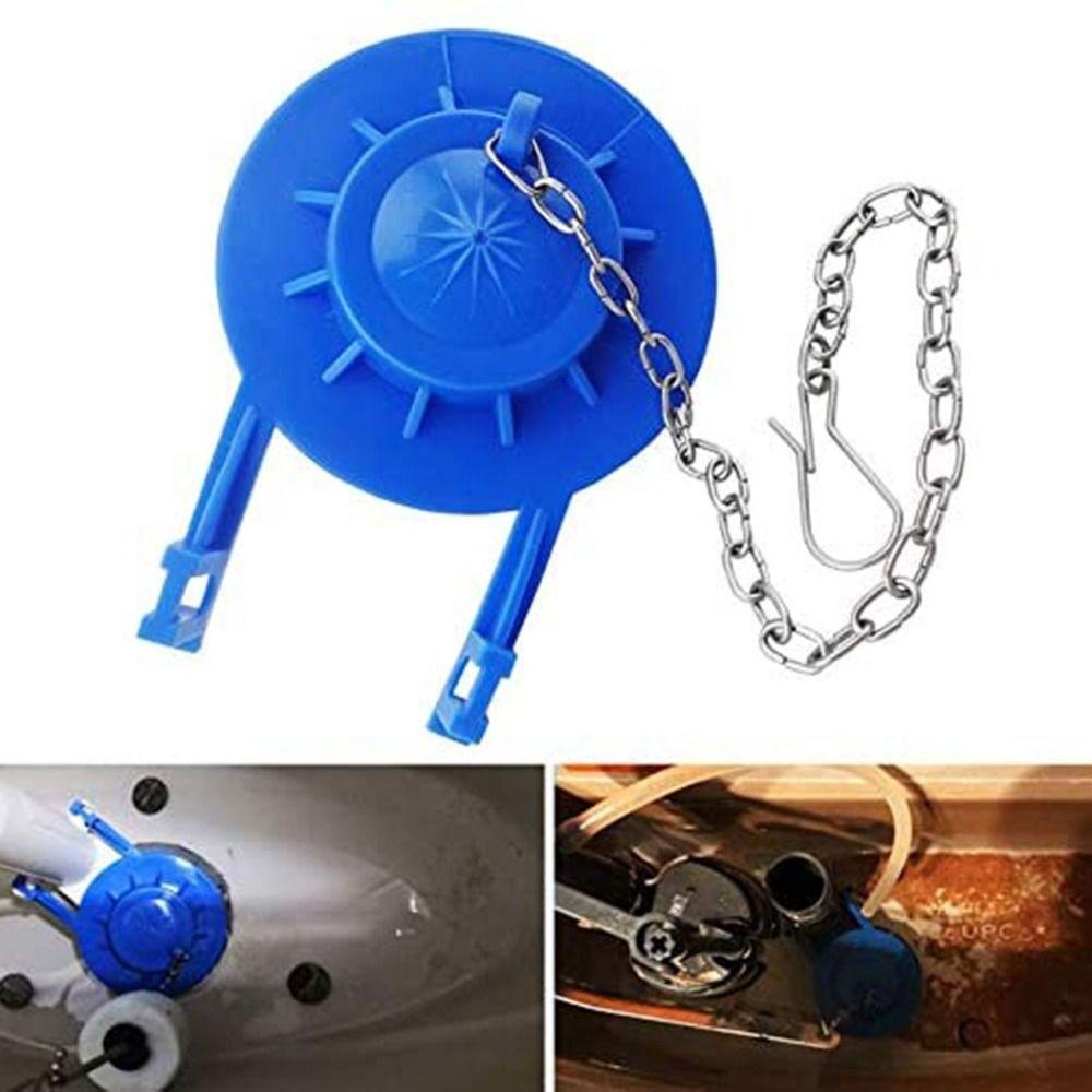 With Chain Toilet Tank Flapper Adjustable Toilet Seal Flapper Toilet Drain Valve Flap Cover  Home