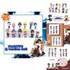 6 Pcs Sasuke Dolls Exquisite Resin Figurines Perfect For Naruto Collectors And Fans