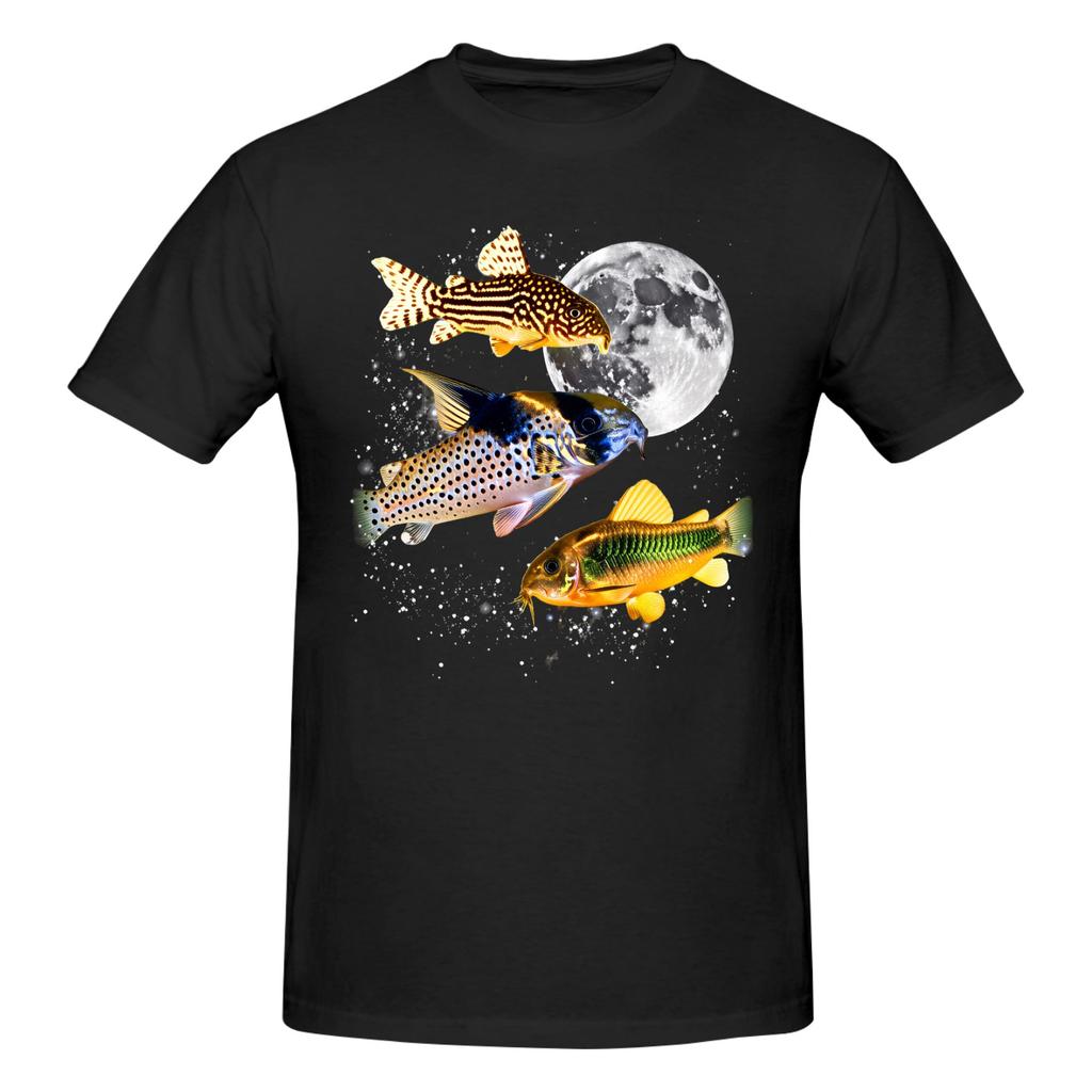Fih Funny Meme T Shirt Men Women Short Sleeve Graphic Fish Fishing Clothing Streetwear Summer Loose Fit Pure Cotton Tee Tops