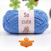Medium Thick Chenille Yarn for Handmade Crochet Bags & Dolls