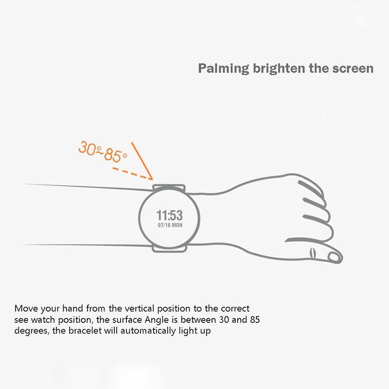 Fashion Bluetooth Womens Smart Watch Fitness Tracker For Iphone Andriod