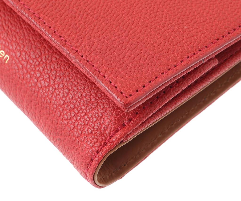 Bifold Wallet Fresco Red [Genten] Women's