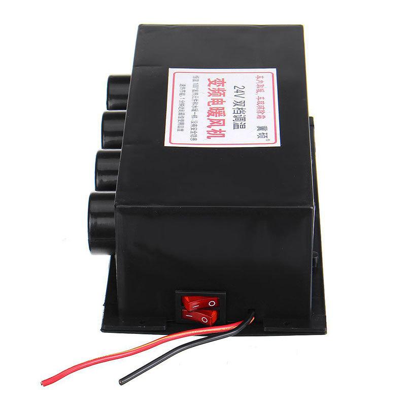 24V 800W Autoheizung 4 Löcher Schnelle Heizung Defroster Windschutzscheiben-Defroster Demister LKW Auto Elektrogeräte Heizlüfter