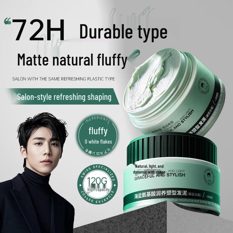 OHBT Men s Sea Salt Amino Acid Hair Clay
