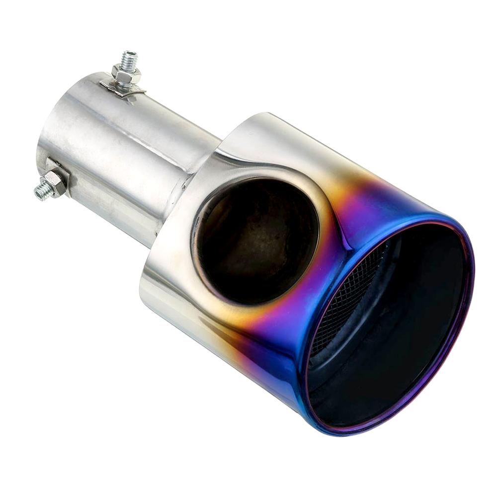 1Pcs Car Exhaust Tip for Honda Civic 10th Gen 4dr Sedan 2016 2017 Exterior Accessories Rear Exhaust Muffler Tip End Pipe