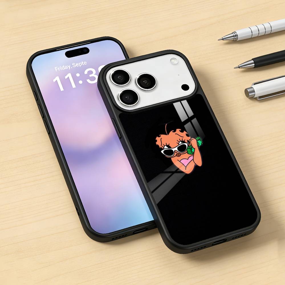 Sexy B-BeTTy-CuTe-BoopS Phone Case For iPhone17,16,15,14,13,12,Pro,Max,Magnetic For Magsafe Wireless Charging