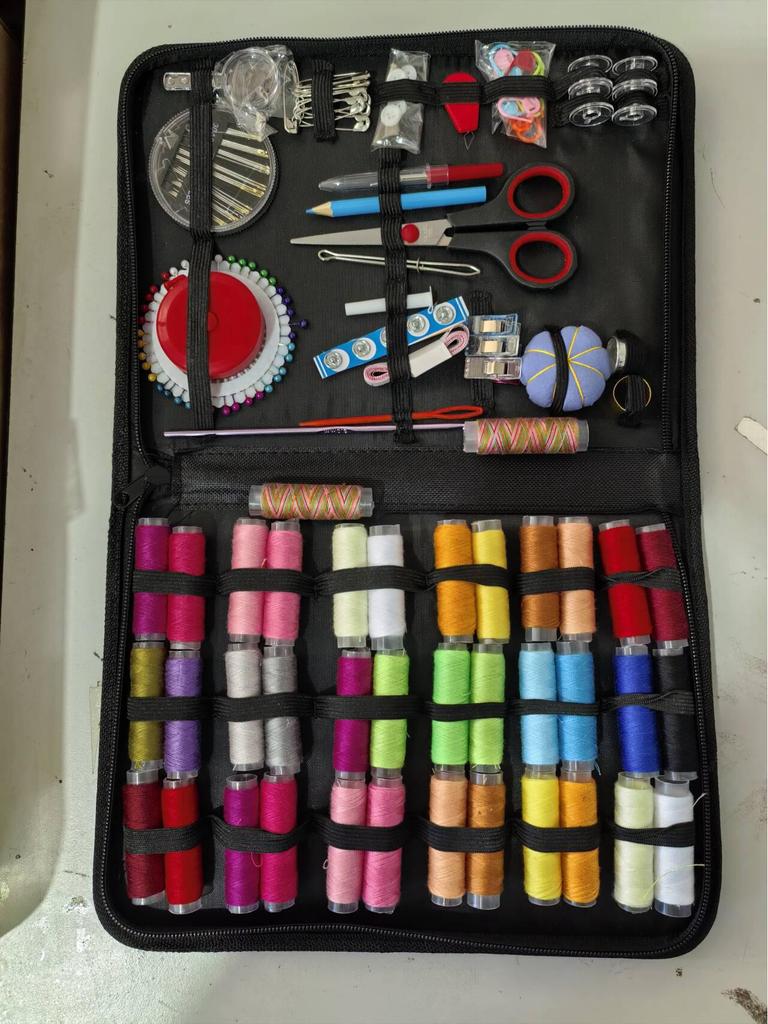 Portable Hand-Woven Sewing Storage Bag