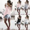 Premium Quality Mode Femmes Long Sleeve Tops For Casual Cotton T Shirts