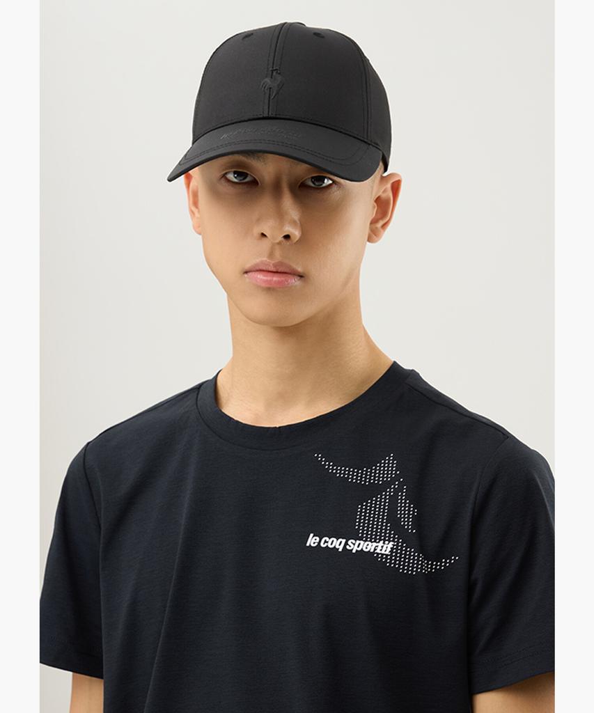 LECOQ Logo Point Sports Ball Cap - Black (Qq123Acp14)