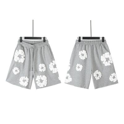 RogueWave Casual Harajuku Y2k American 3D Printed Flower Shorts Vacation Outdoors Shorts