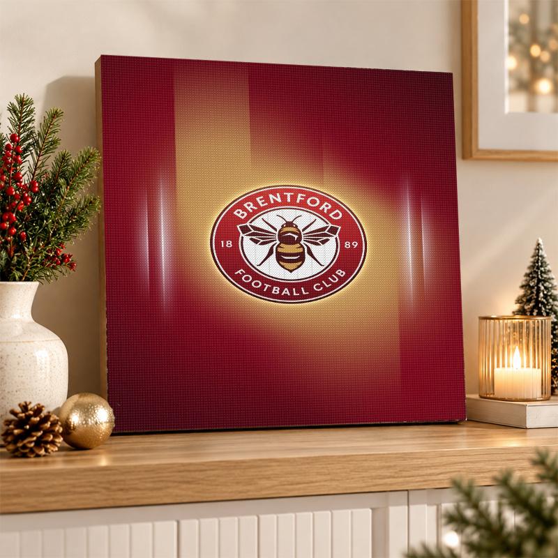 Brentford Football Diamond Painting Kit 5D Full Drill DIY Diamond Mosaic Wall Art Home Decor