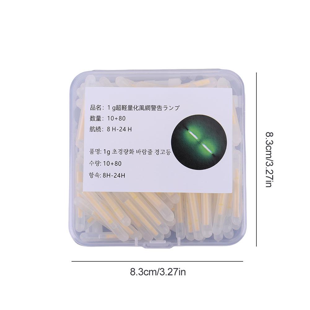 Outdoor Camping Tent Rope Light Wind Rope Warning Light with Glow Stick for Night Safety and Atmosphere Decoration